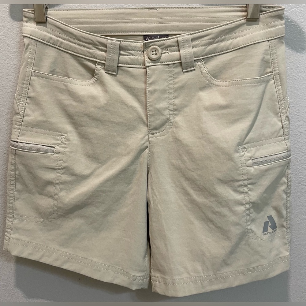 Eddie Bauer Women's Tan Cargo Shorts